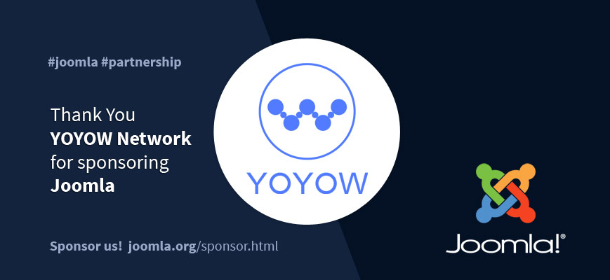 Joomla 3.9.1 yoyow sponsor