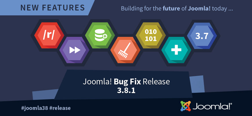 Joomla! 3.8.1 Joomla 3.8.1
