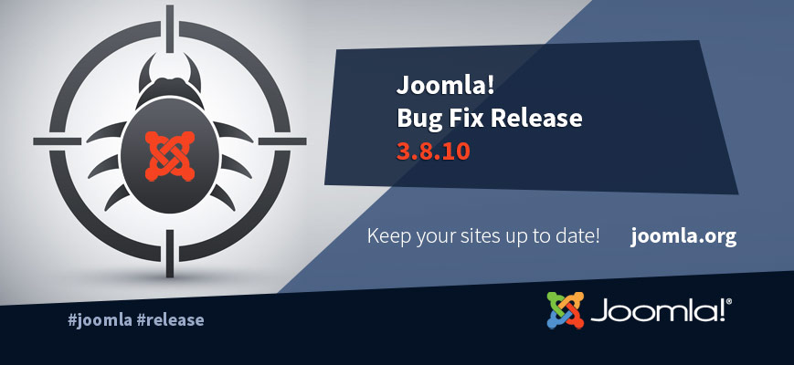 Joomla 3.8.9 joomla 3.8.10