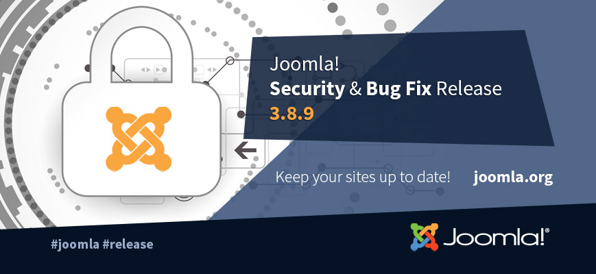 Joomla 3.8.9 joomla 3.8.9
