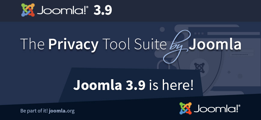 Joomla 3.9, The Privacy Tool Suite Joomla 3.9, The Privacy Tool Suite